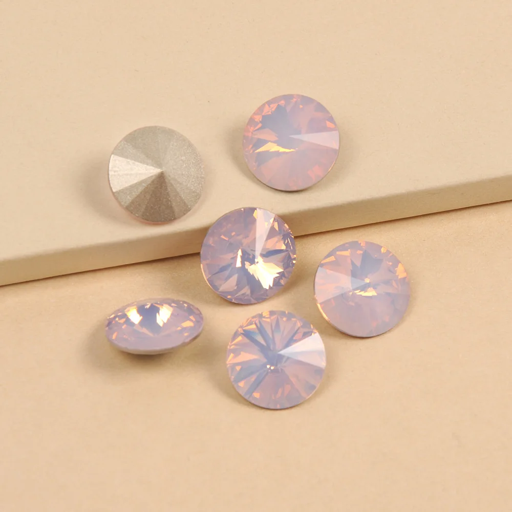 CTPA3bI 1122 Rivoli Brillantschliff K9 Kristall-Strasssteine Glitzer Spitzboden Strass in verschiedenen Farben für Schmuck, Kleider und Bastelarbeiten – Detail 10