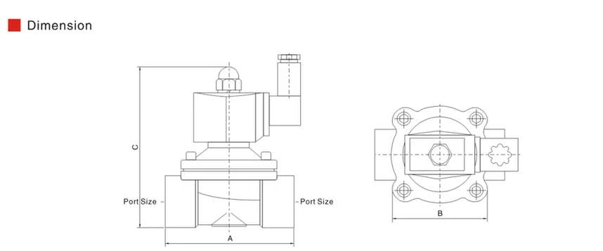Detalhe 4 de Válvula solenoide 2L-25 Outras válvulas