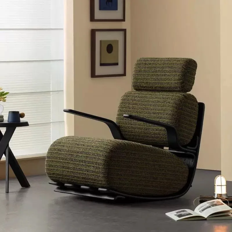 

！@Modern Velvet Accent Armchair Relaxing Recliner Lounge with Rocking Feature for Living Room or Bedroom for Adults for Hotels