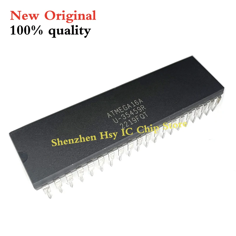 ชิปเซ็ต PU ATMEGA16A ATMEGA16A-PU ใหม่ (1ชิ้น) 100%