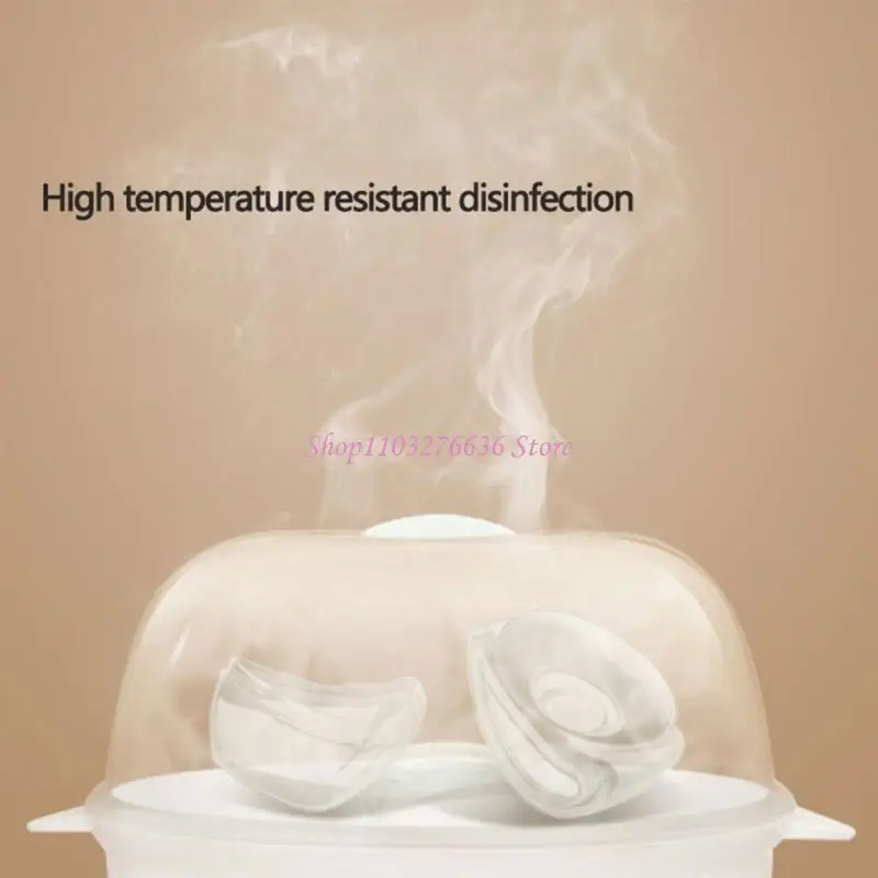 R6FD كفاءة مستخرج حليب الثدي للأم بعد الولادة مريحة يمكن ارتداؤها مضخة الثدي 50 مللي دليل الحالب #5