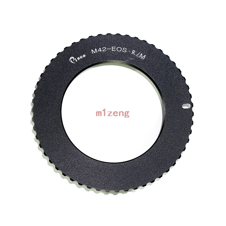 M42-EOSR 1mm dual purpose Adapter Ring for M42 42mm mount Lens to canon RF mount eosr R3 R5 R5C R6 R6II R8 R10 R50 RP camera