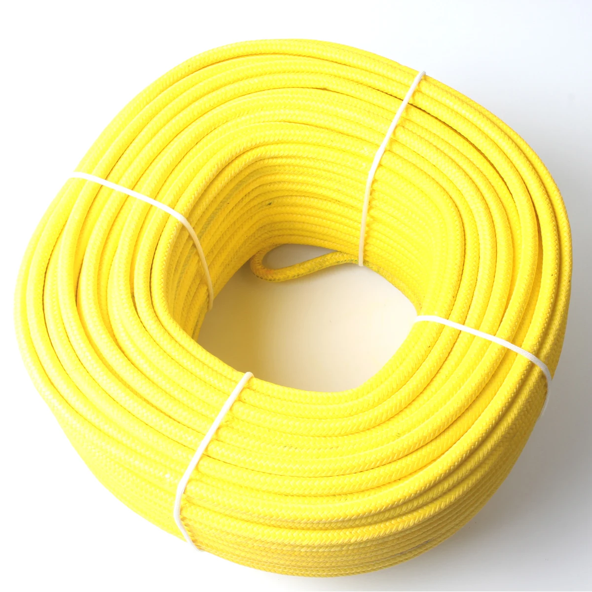 JEELY 8mm 10m UHMWPE Fiber Core With Polyester Jacket Sailboat Towing Rope Winch Rope