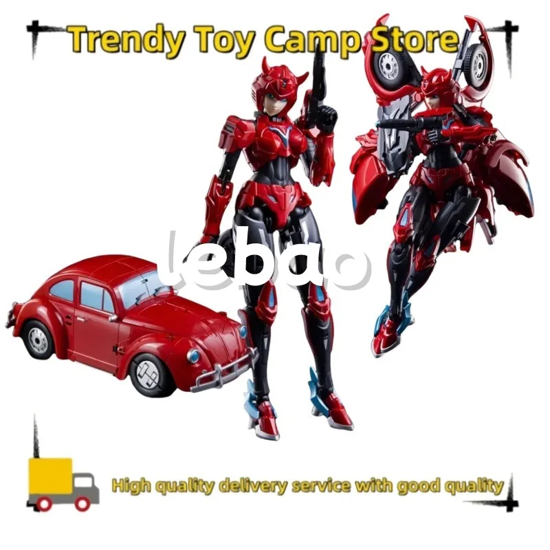 

【В наличии】Новый робот-трансформер Space CS-02 CS02 Little Red Bee Robot Mecha Girl, экшн-фигурка, коллекция игрушек