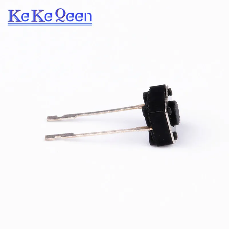 100pcs 6x6mm x 4.3 / 5 / 6 / 7 mm Micro Push Tact Switch 2pin Touch Push Button Long needle Tactile Toggle Pcb Momentary Switch