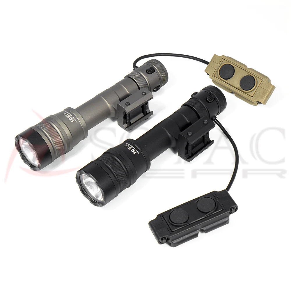 SOTAC REIN 1.0 Flashlight Metal Weapon Light Scout Light Fit 20mm Picatinny Rail Airsoft Gear AR15 Accessories Tactiacl Light