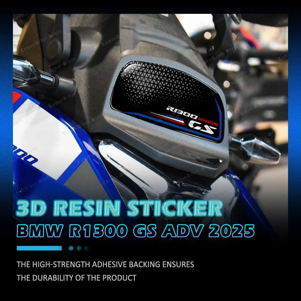 

Для BMW R1300GS R 1300 GS ADV 2025 3D мотоциклетная смоляная передняя наклейка против царапин наклейка