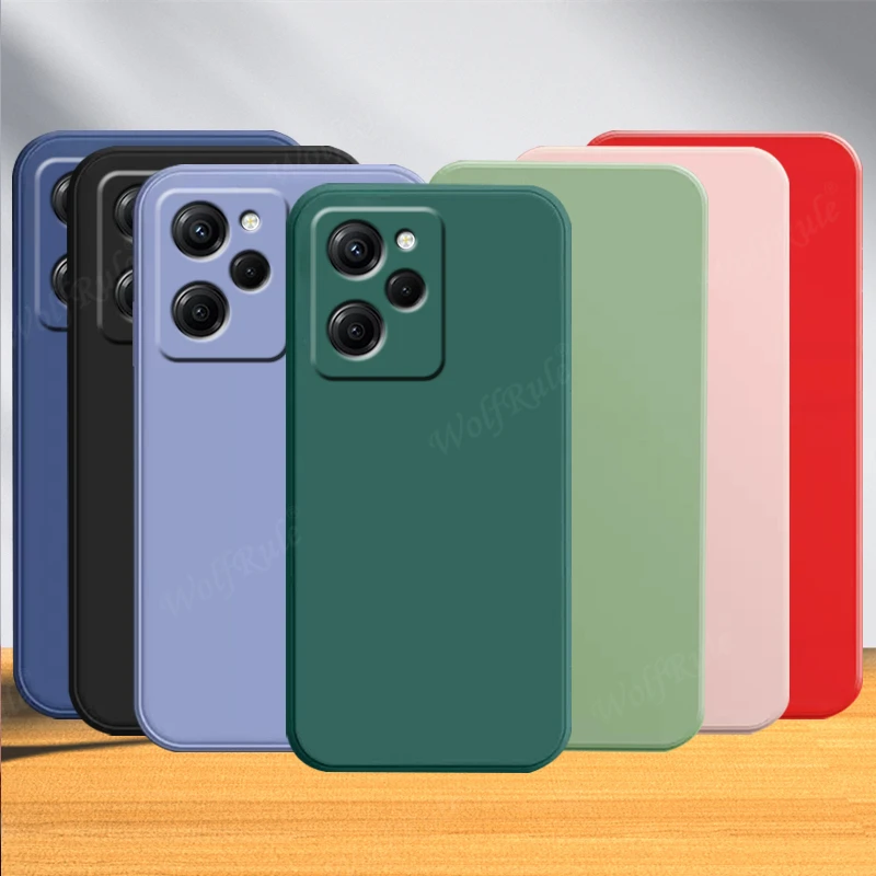 For Poco X5 Pro Case Cover Xiaomi Poco M5 M4 X3 X4 X5 Pro F3 F4 5G Capas Liquid Silicone Original TPU Soft Fundas Poco X5 Pro 5G