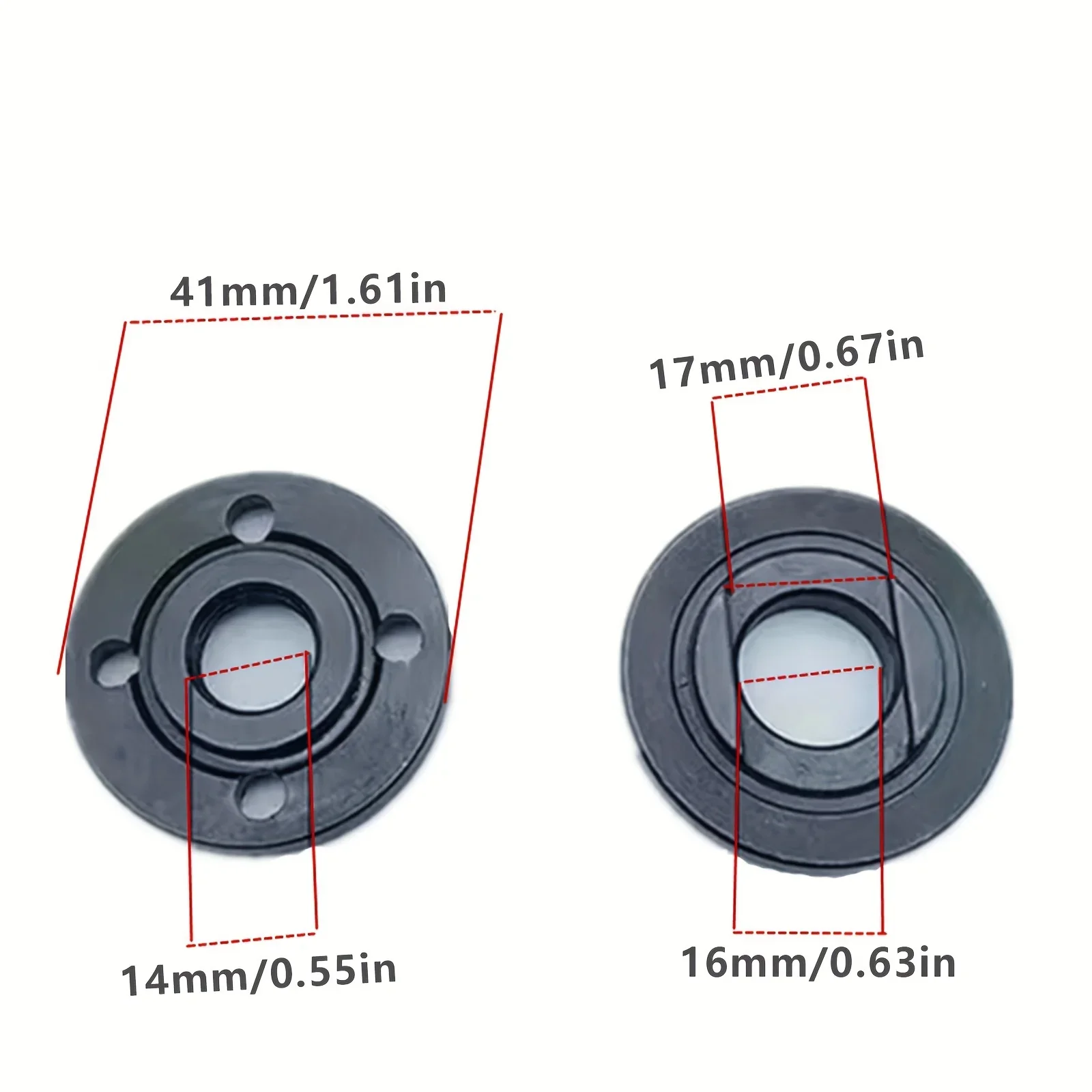 For 125/150 type angle grinder universal clamping plate, nut accessory tool