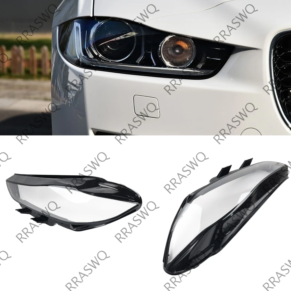 

Car LED Headlight Lens Cover Headlight Shell For Jaguar XE 2016 2017 2018 2019 High Quality PC