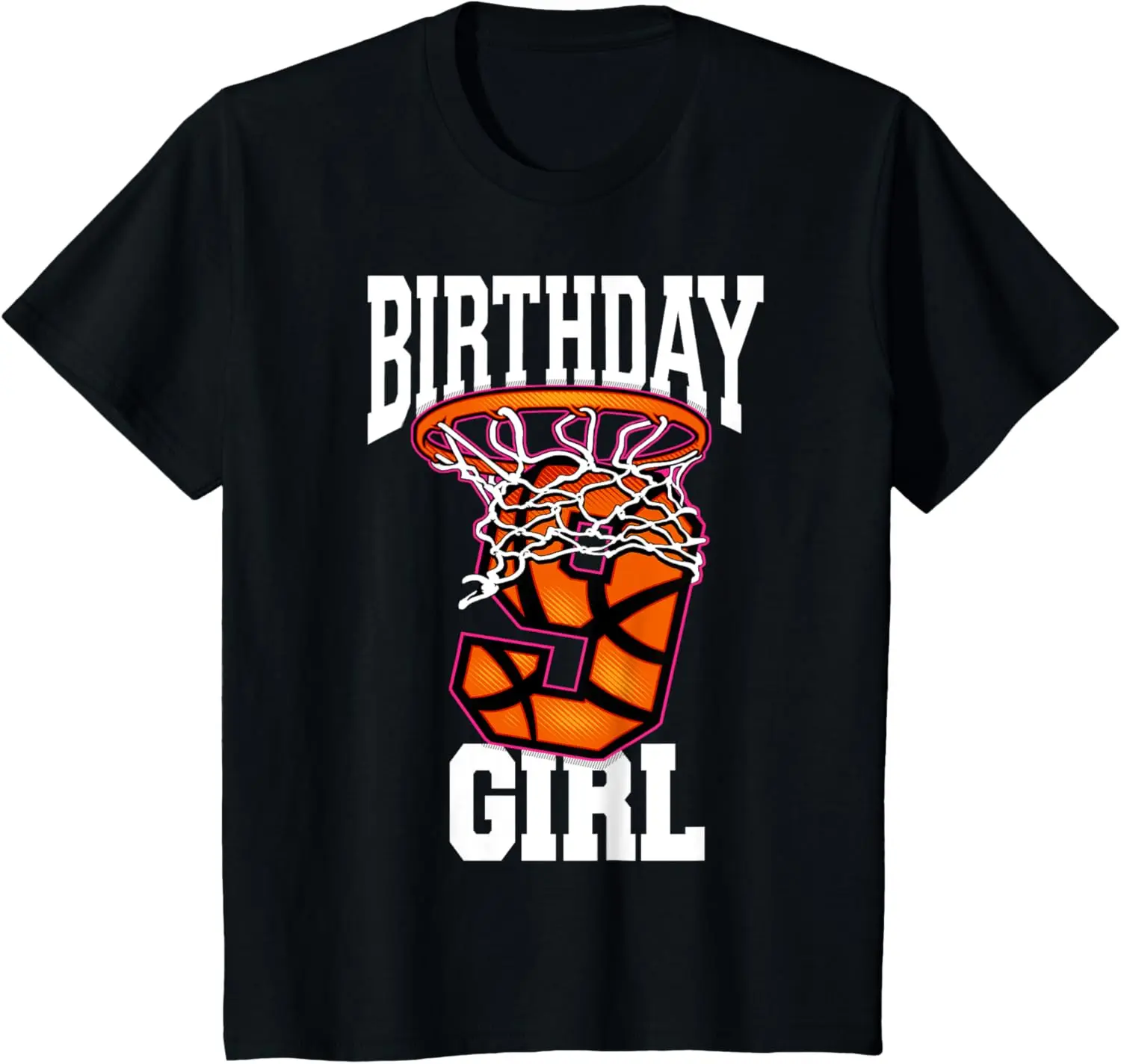 Kids 9th Birthday | Basketball For Girl | 9 Years Old T-Shirt