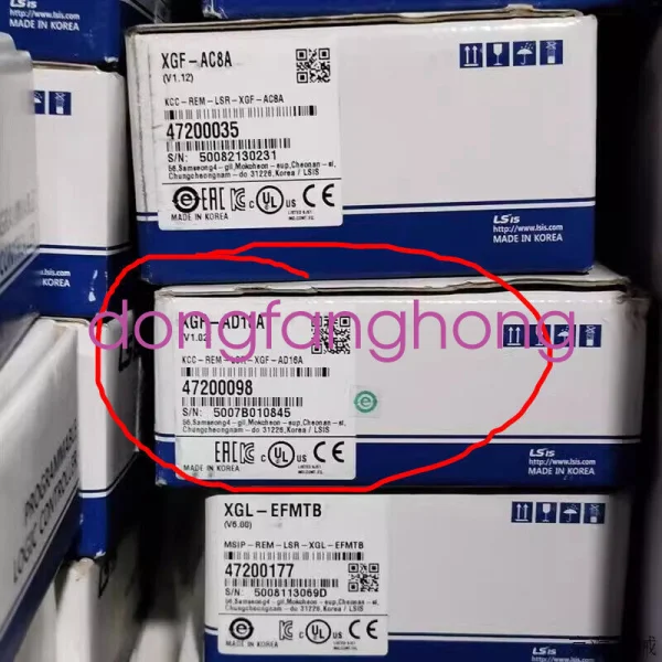 

Специальный модуль программируемого контроллера Plc Xgf-ad16a или новый оригинальный Spot Plc