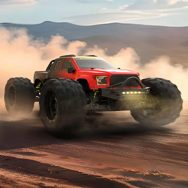 

Gladiator Remote Control car Electric Brushless Four-Wheel Drive Big Foot Off-Road Vehicle 1/14 Scale RC Model Car Toy gift