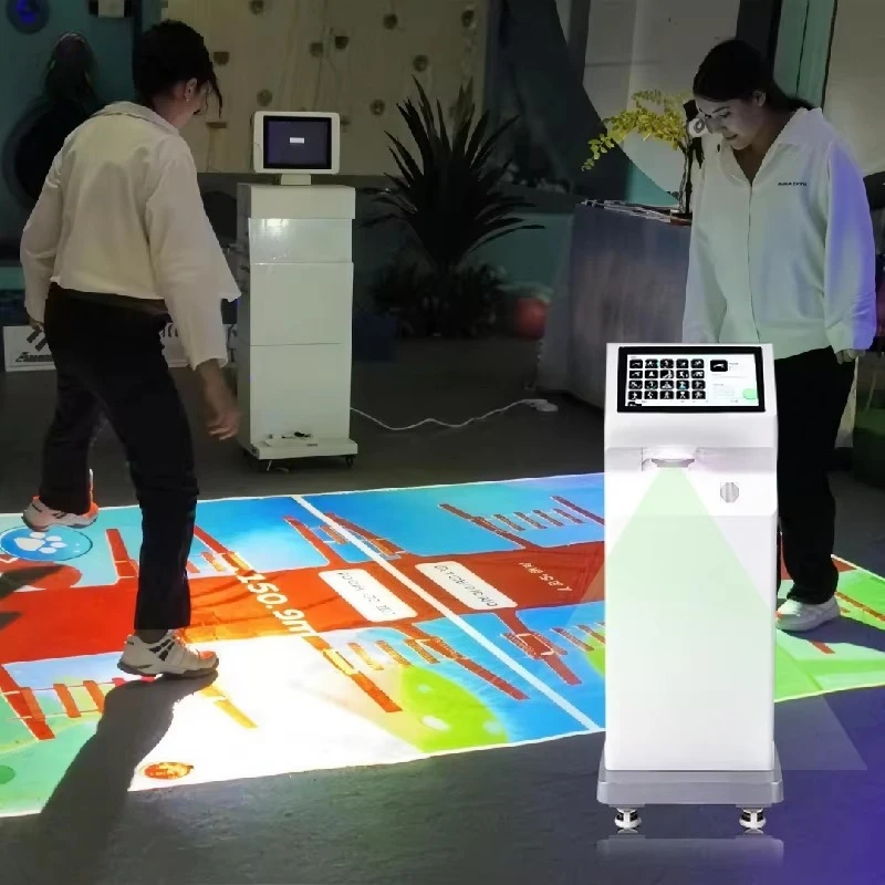 OEM Mobile Interactive Floor Projection Sport  All-in-One Interactive Games with Touch Screen for Advertising Equipment