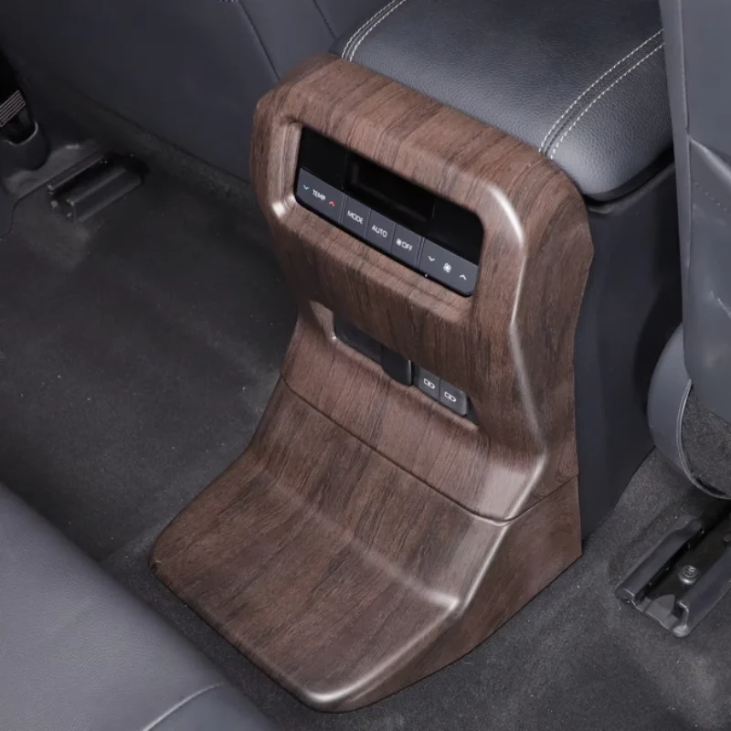 Oak Wood Grain Interior Kit For Toyota Land Cruiser 250 Prado LC250 2024 Gear Shift Window Control Panel Air Vent Outlet Cover
