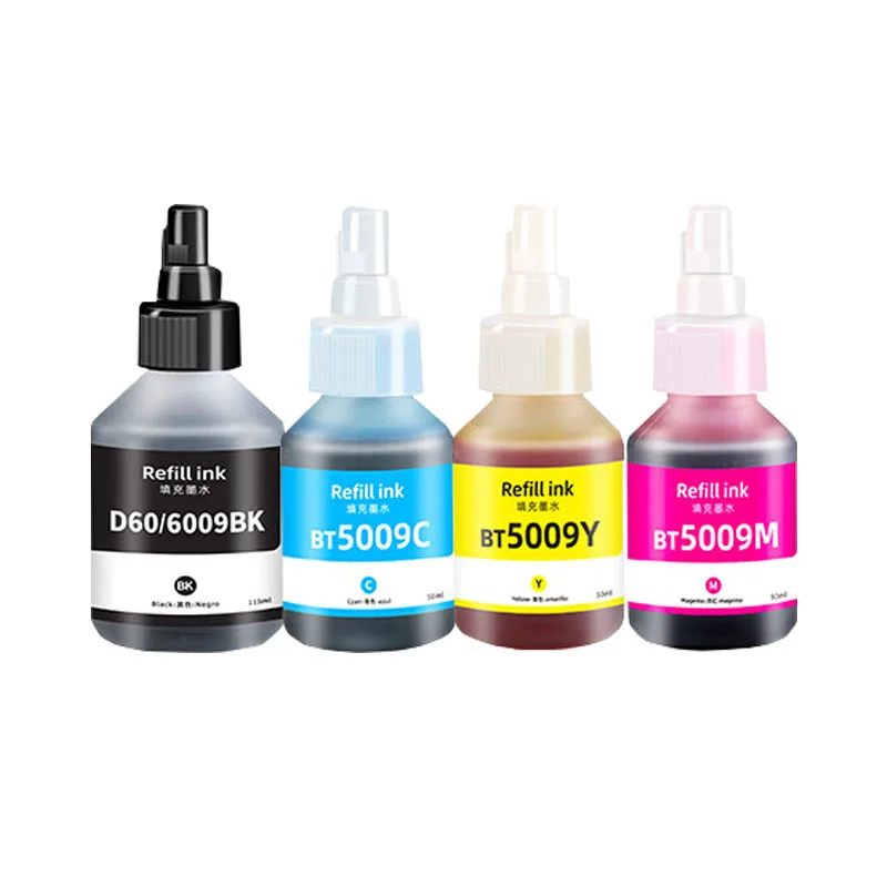 BT5009 BT5000 BT6000 Refill Dye Ink For Brother DCP-T220 T300 T310 T500W T420W T425W T426W T428W T510W T520W T700W Printers Ink view 2