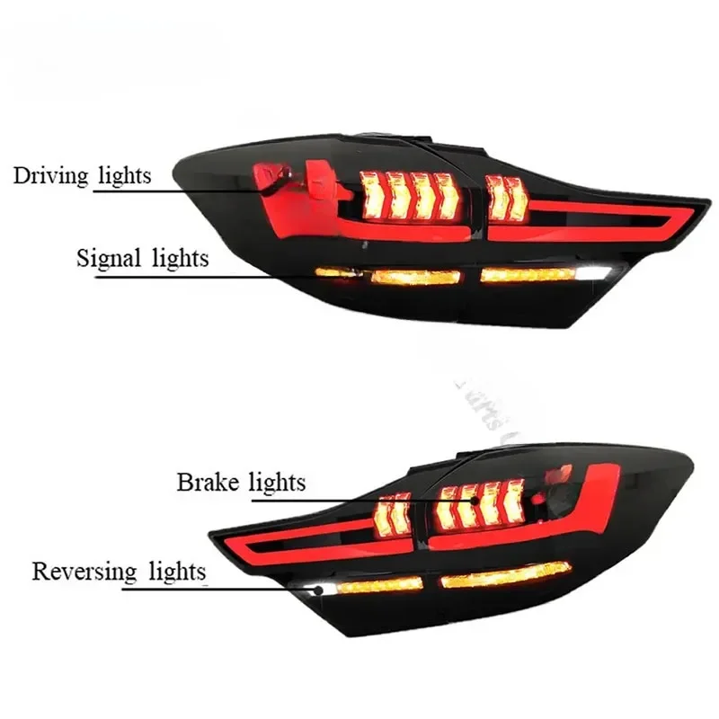 Led Tail Lights for Rush Perodua Aruz Car Accessories Auto Lighting System for Rush Tail Lamp