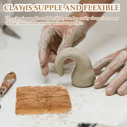 Bright Color Modeling Clay Pottery Crafts Tools Air Dry Clay Set Teenager Plaything Diy Handicrafts Gifts For Crafts Sewing