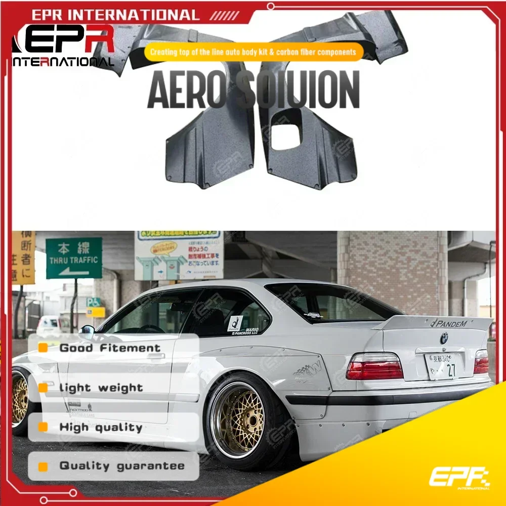 

RB Style Rear Fender for BMW M3 2-Door - Exact Fit Rear Fender Replacement Accessory