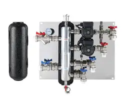 Sistema elétrico do aquecimento do assoalho, termorregulador, mistura fria e quente, centro da água, morno, controle