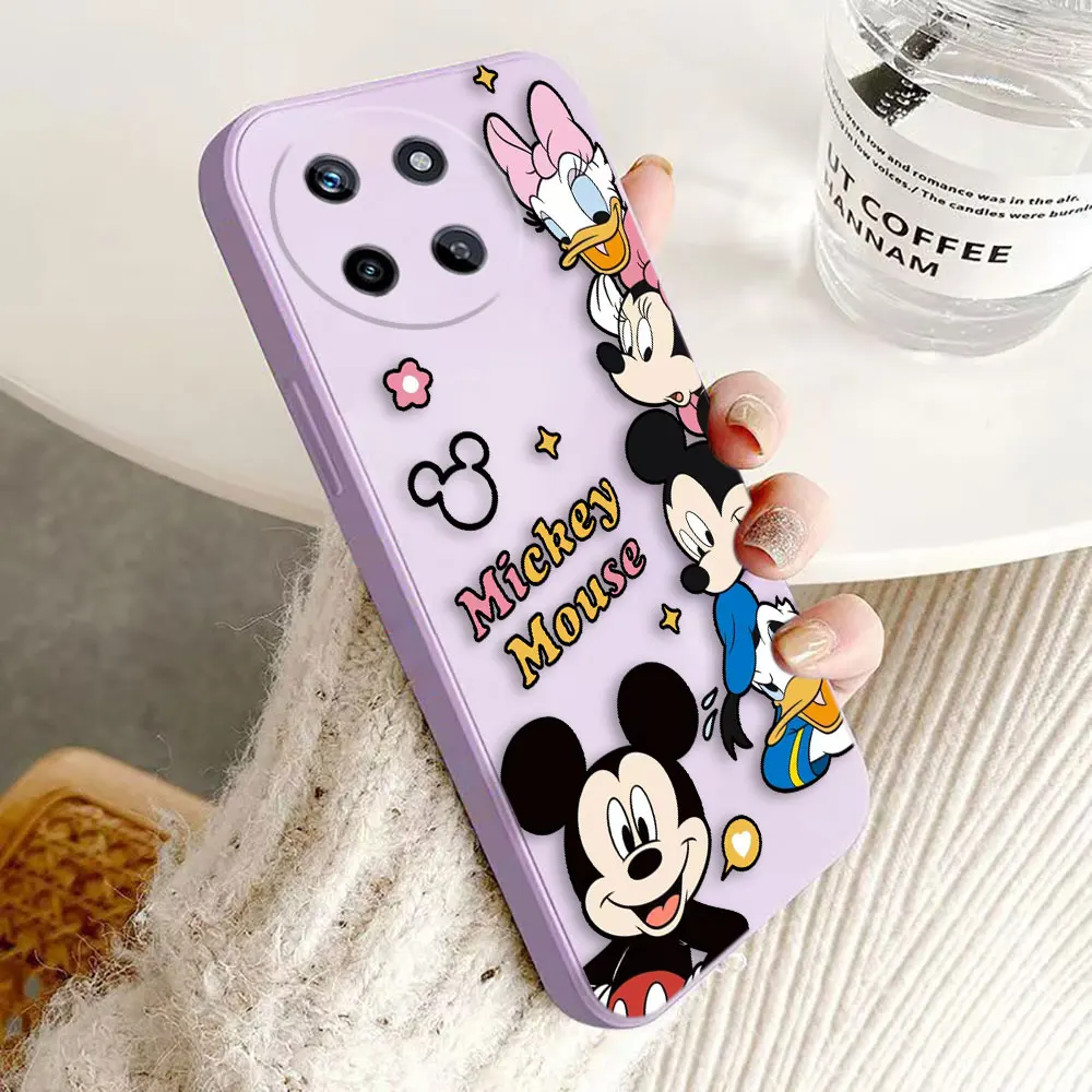 Funny Disney Mickey Mouse Cover Phone Case For OPPO Realme 11 10 9 9I 8 8I 7 7I 6 5 PRO PLUS 4G 5G Colour Case Funda Coque Shell