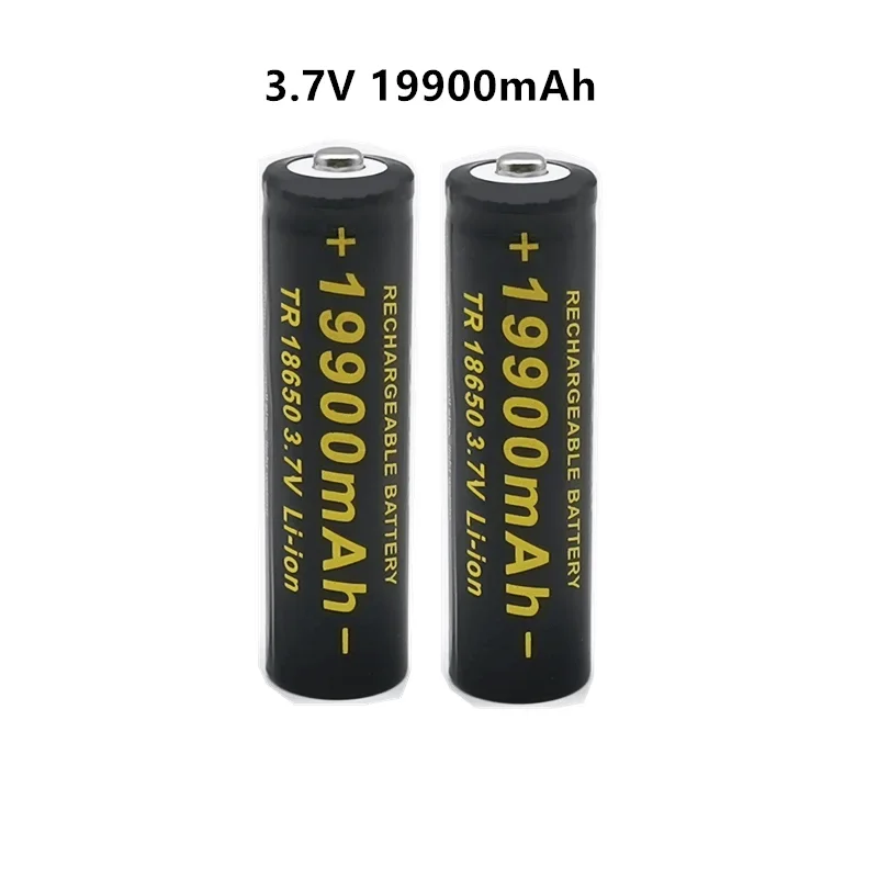 100% High Quality And Large Capacity 3.7 V 18650 19900mAh   Batteries Li-ion Lithium Battery for Flashlight