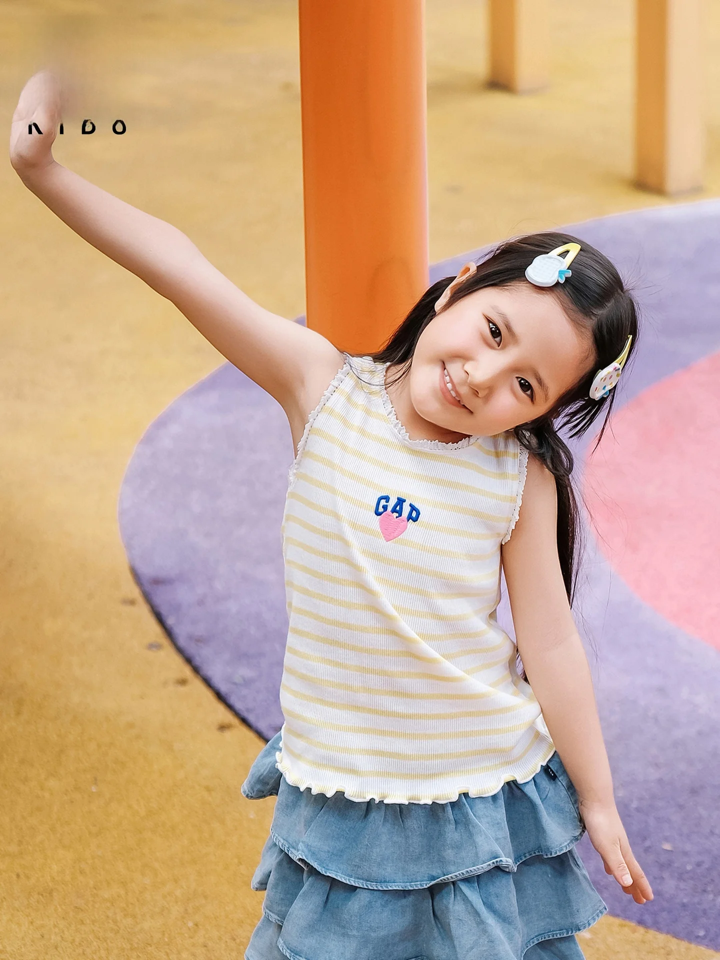 girls-summer-stripe-cotton-vest-children's-clothing-american-version-pure-cotton-logo-striped-tank-top-for-toddler-kids