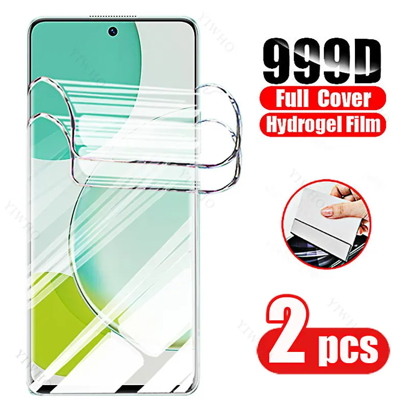 4in1 Camera Lens for Huawei Nova 11i Screen Protector Hydrogel Film for Huawei Nova11i 6.8