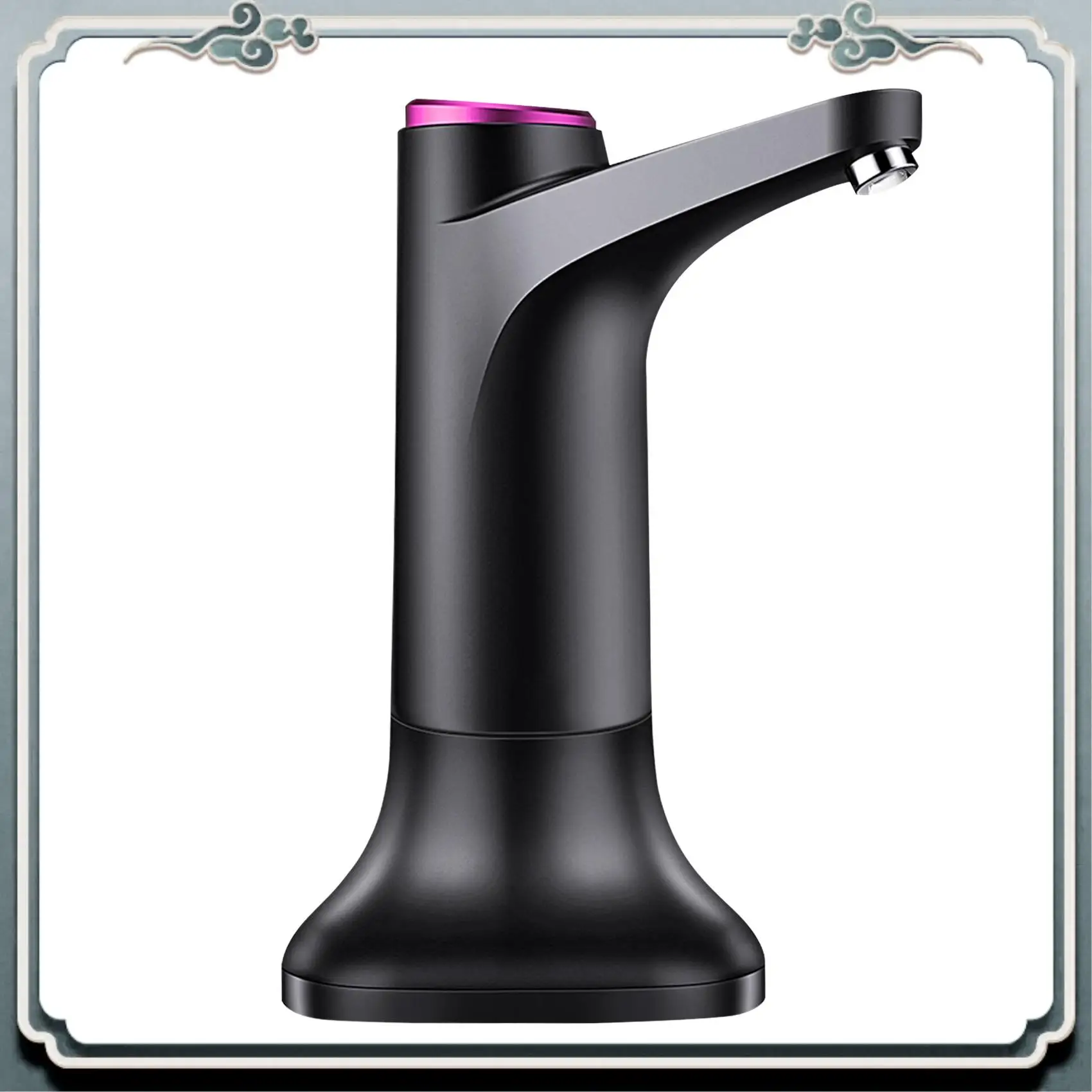 Electric Water Bottle Pump With Base USB Water Dispenser Portable Automatic Water Pump Bucket Bottle Dispenser Top-Rated