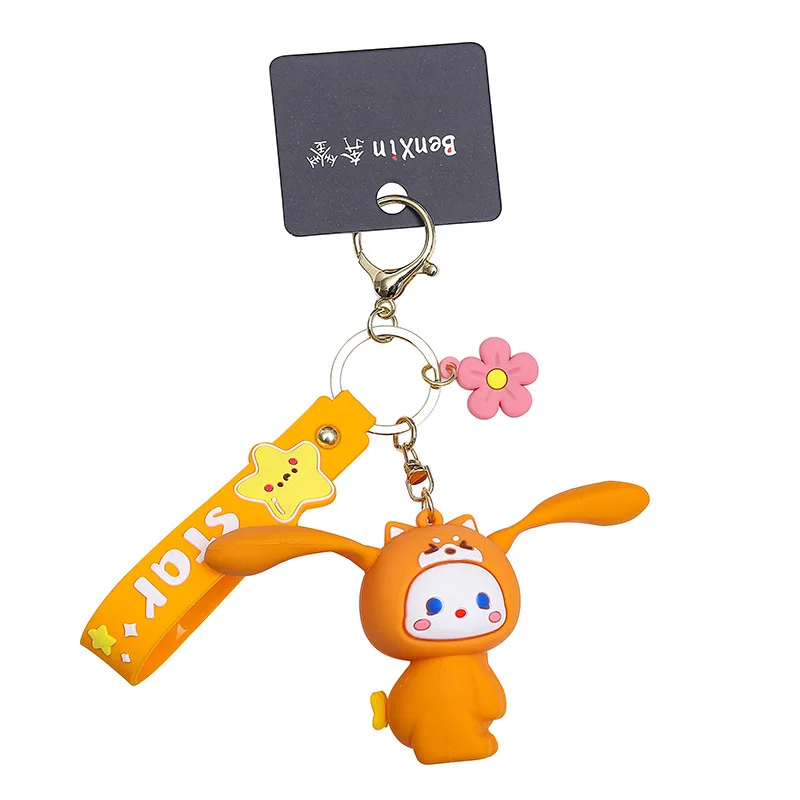 2025 مينيسو المعلقات سيارة المفاتيح الراقية، أكياس شفاء ورائعة، المعلقات الصغيرة سلسلة المفاتيح الجميلة