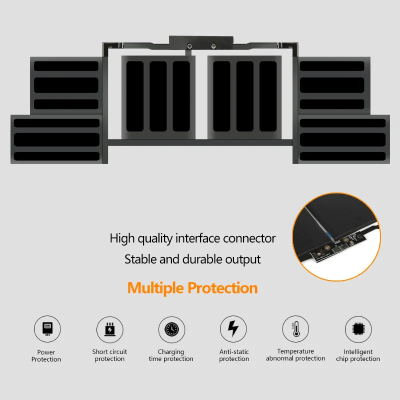 Nobi-Batería de portátil para Apple Macbook Pro A1990, 83,6 WH, A1953, barra táctil de 15 pulgadas (mediados de 2018/2019), EMC3215, EMC3359, MR962LL, herramientas gratuitas