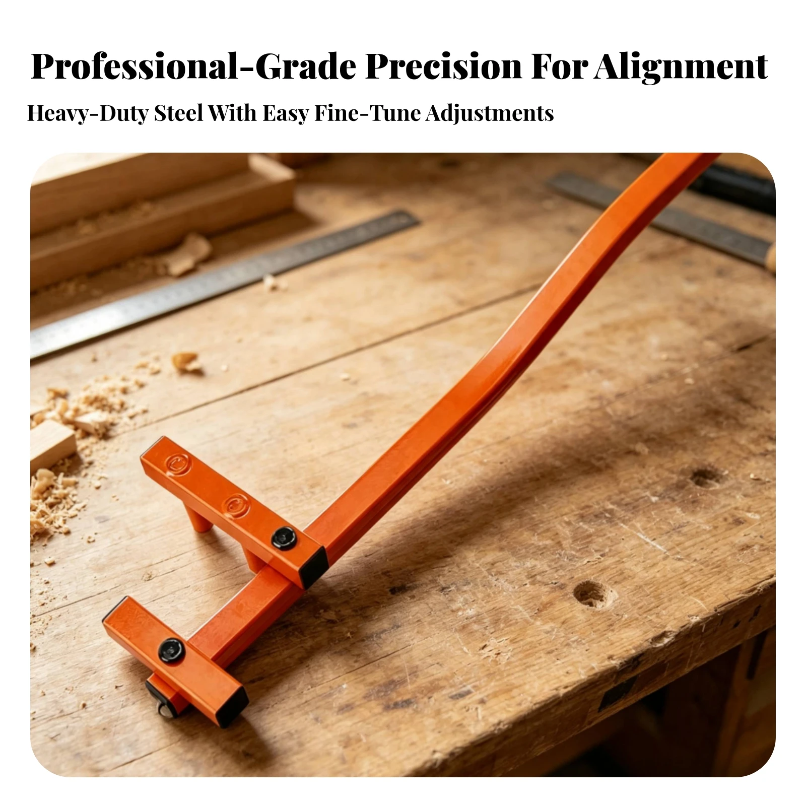 Deck Straightening Tool One-Person Deck Board Straightening Tool Board Bender Secure Grip Long-Lasting for DIYers, Job Sites - view 2