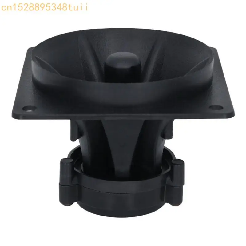 Y4QF 1Pair 3inch Horn Tweeter Tweeter Speaker piezoelétrico alto -falantes cerâmica Wide Frequency Ranges Tweeter Easy
