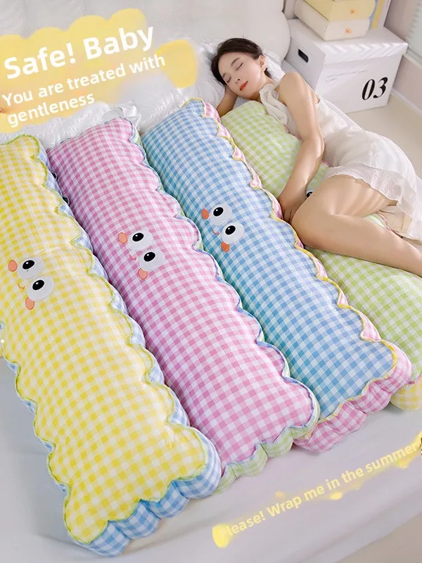 

Длинная подушка для женщин, беременных женщин, диван-кровать, подголовник, съемный, для летнего использования, сценарии Dormi, спальня