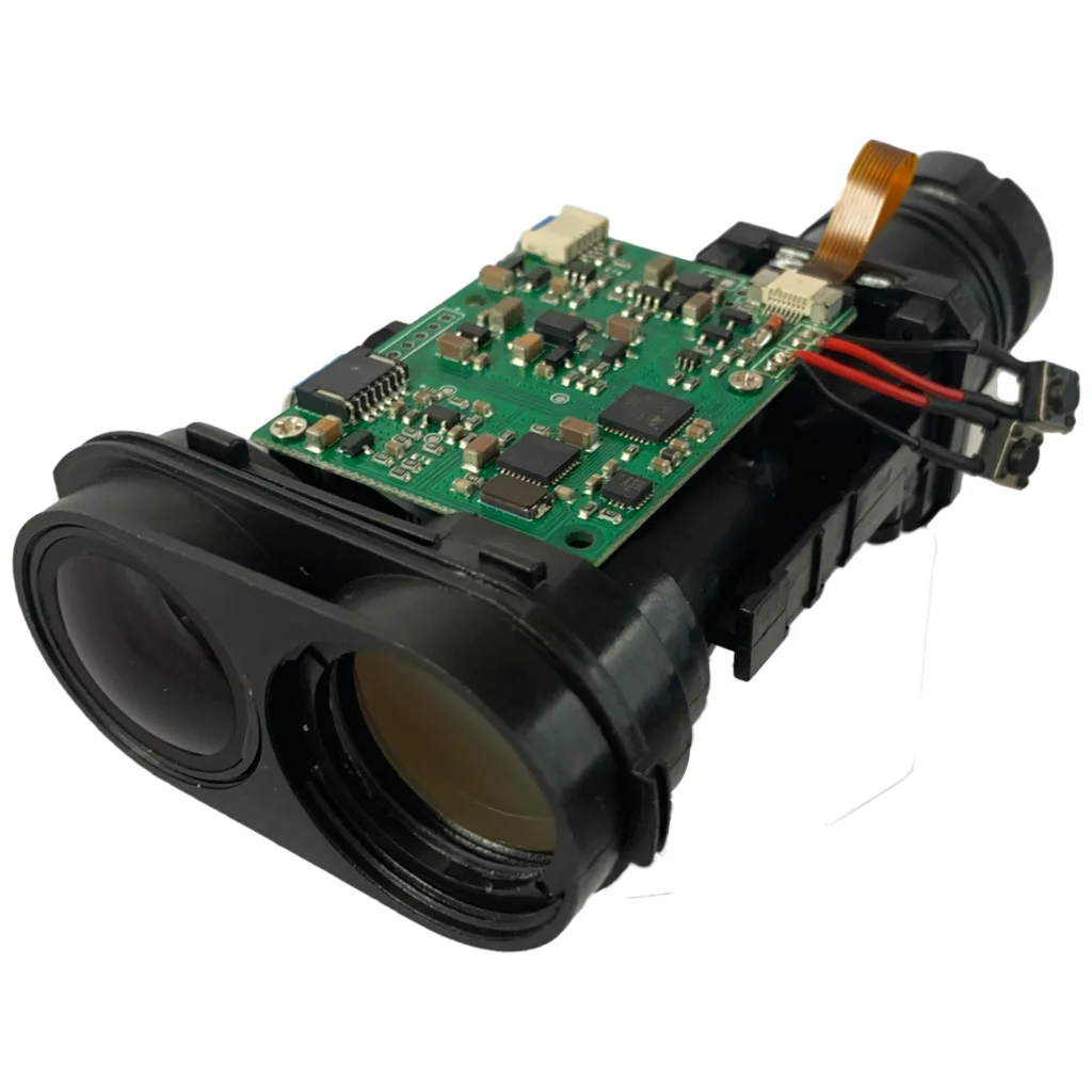 China New design OEM  3km Laser Rangefinder Module With  RS232 Output