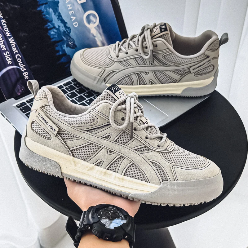 

2025 New Men's Board Shoes,sneakers,skate shoes,Casual Shoes Non-Slip Elegant Cushioned Minimalist Street-Style Lightweight