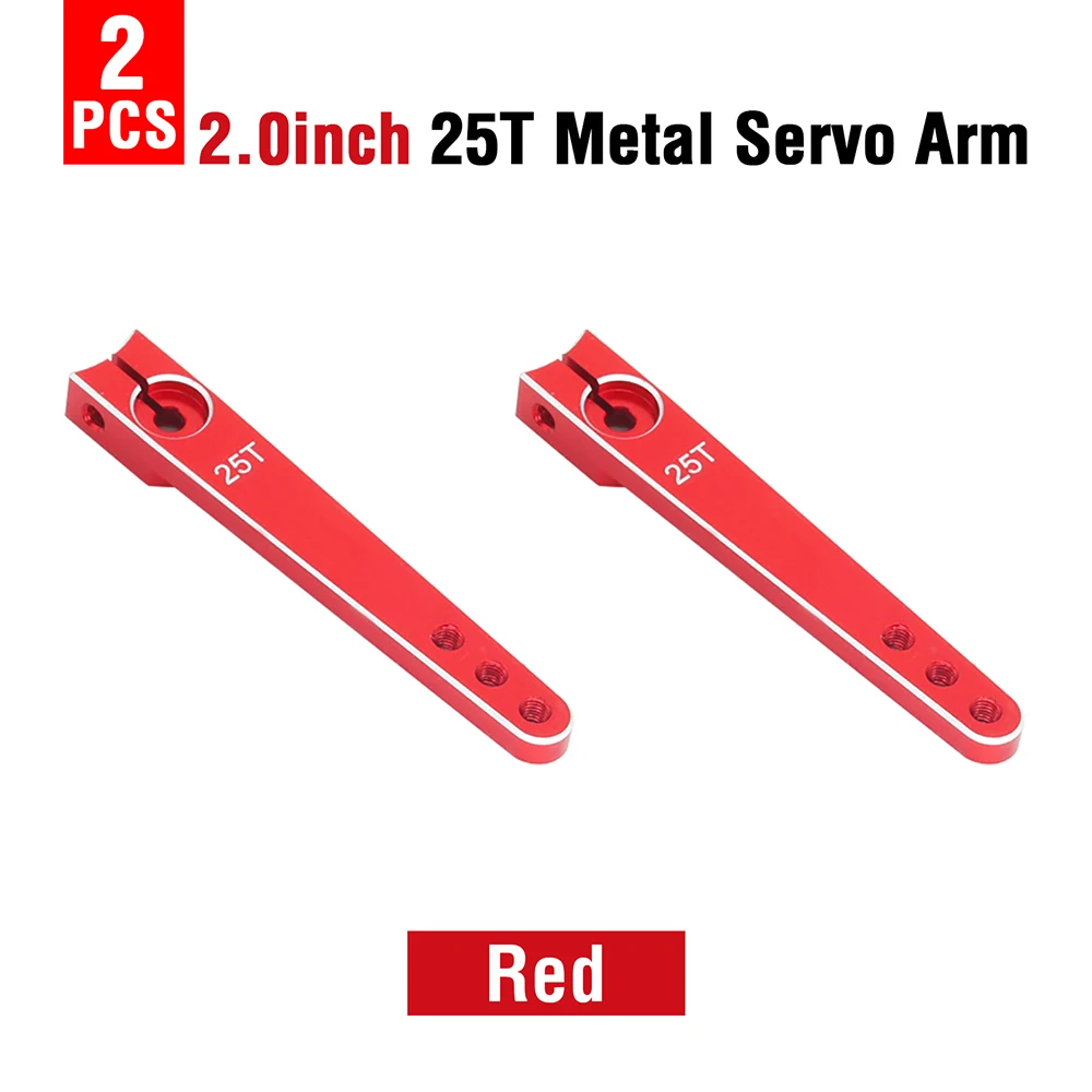 9IMOD 2PCS Multistyle RC 25T Matal Servo Horn Arm Aluminium Für 1/8 1/10 1/18 trx4m TRAXXAS RC Crawler Auto Upgrade Ersatz