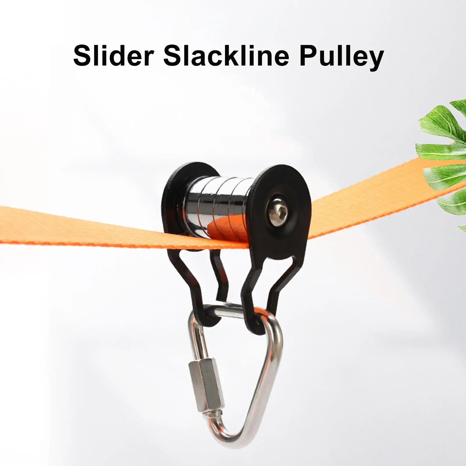 Poleas de repuesto para Slacklines de exterior, Poleas para Slacklines de patio trasero, Poleas de seguridad para Slacklines, Poleas para Ziplines