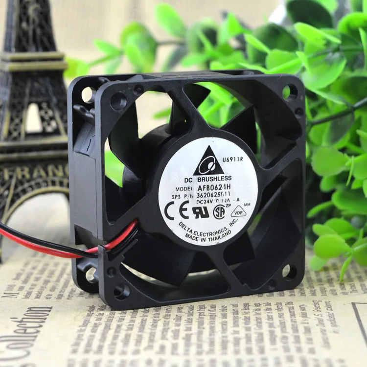 AFB0624HH DC24V 0.14A 6025 MILÍMETROS VENTILADOR de REFRIGERAÇÃO