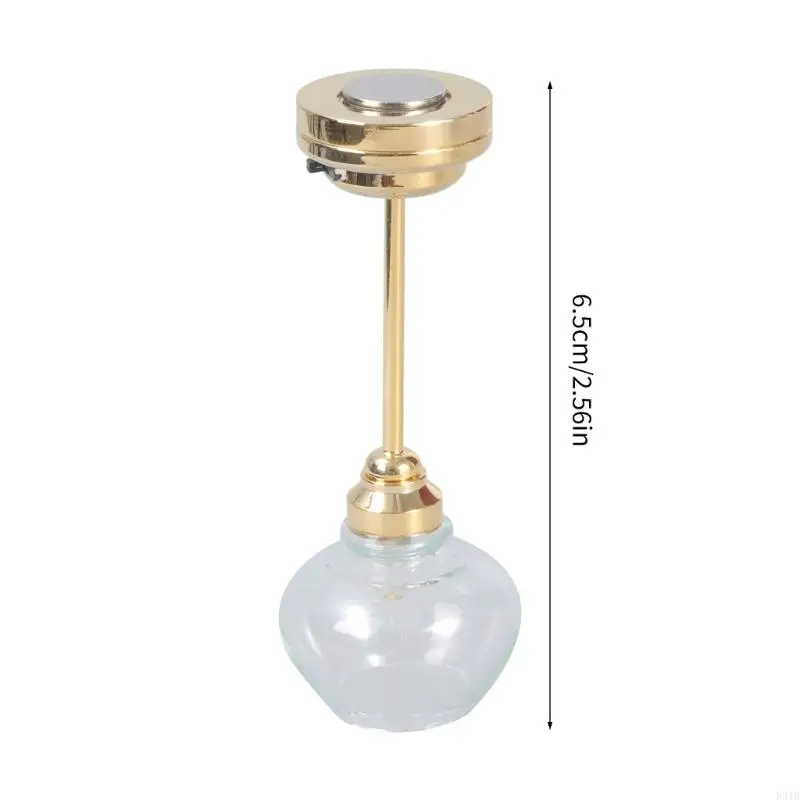 Puppenhaus Deckenlampenmodellmodell Zubehör Teenager Mädchen für 1:12 Dollhouses Wohnzimmer Dekorationen P31B