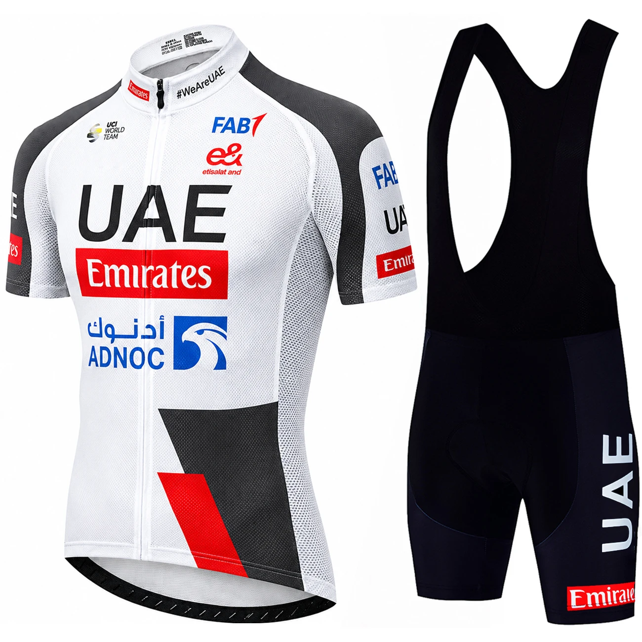 Men Accessories Uae - UAE Jersey Cycling Men's Clothing Set