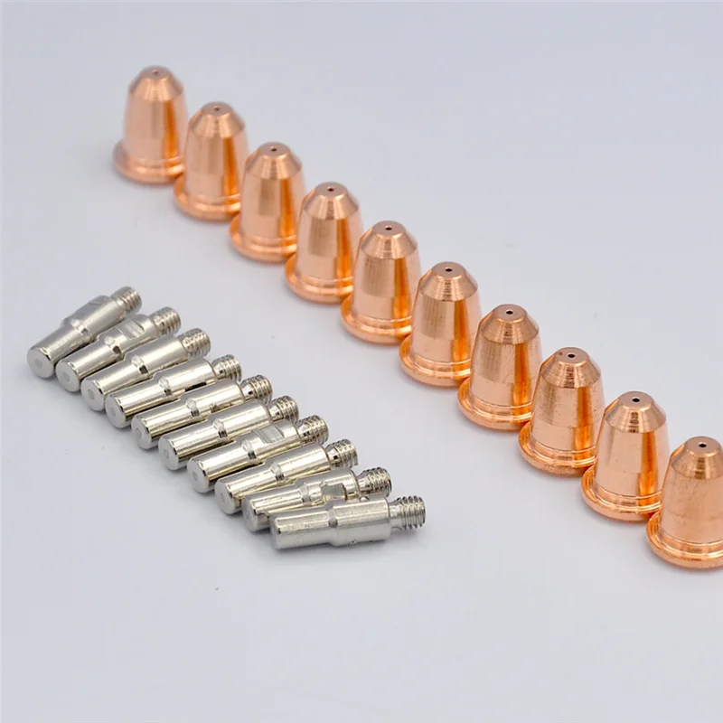 

A82I-23Pcs Plasma Cutter S45 Torch Trafimets Consumables Kit PE0106 Shield Cup Welding Accessories