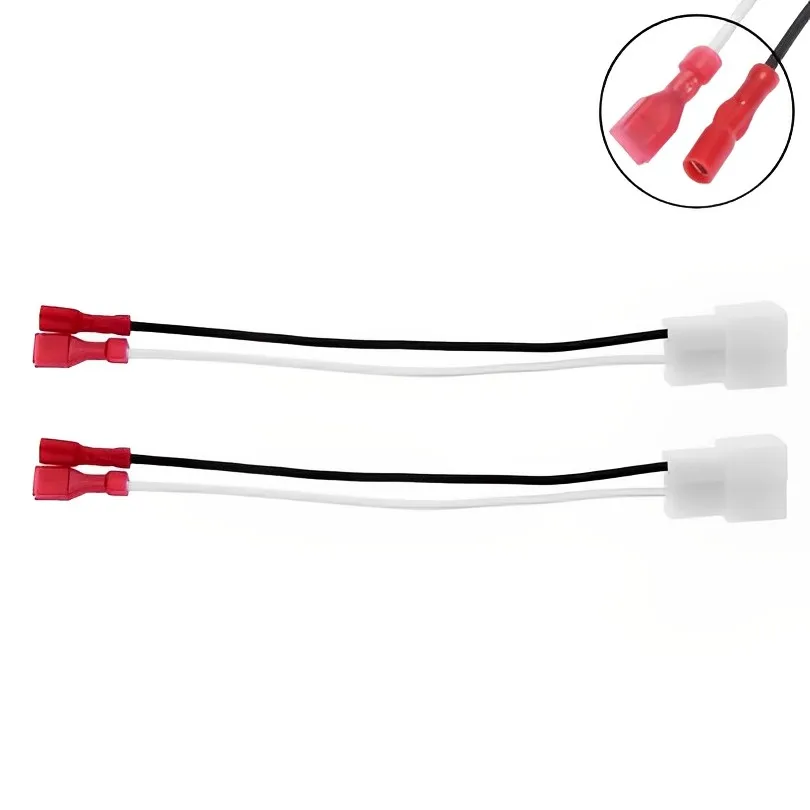 

2pcs ABS Durable Car Auto Door Speaker Connector Harness Wire Adapter Fit for Volkswagen / Subaru / Suzuki