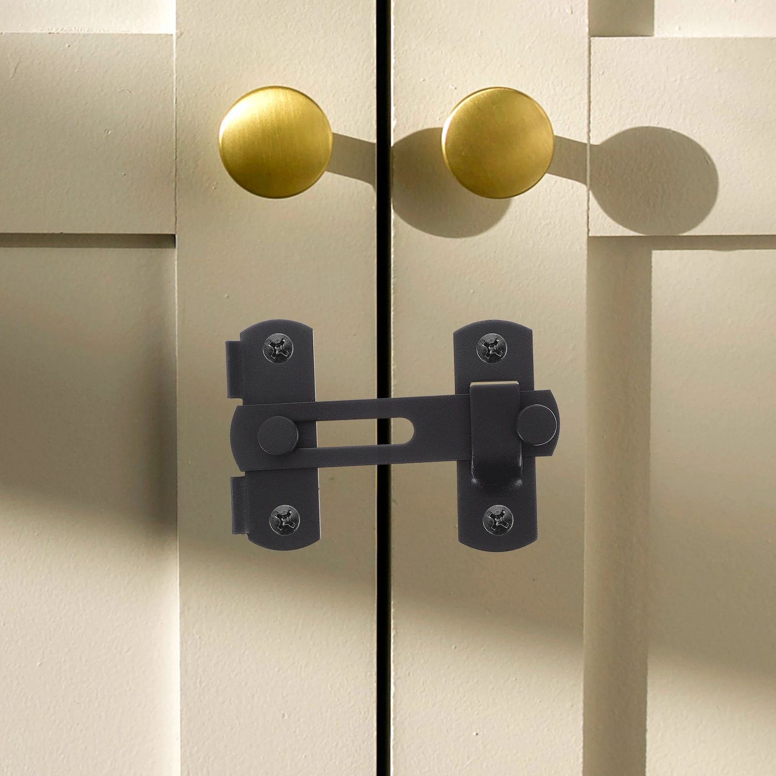 

3 Sets Flip Lock Door Latch Barn Gate Flips Locks Safety Gate Flips Lock Latch Install Hardware Durability