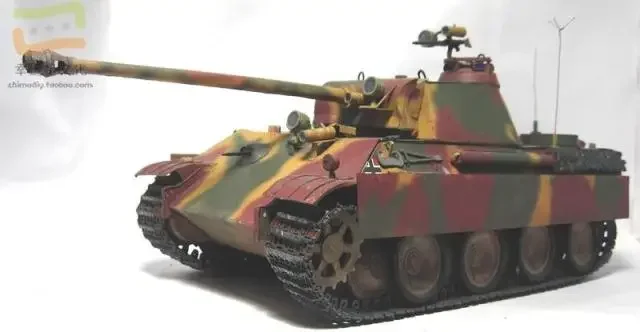 

Военная модель среднего танка с пантерой, 3D бумажная модель, сделай сам, ручной танк, бумажная модель ручной работы
