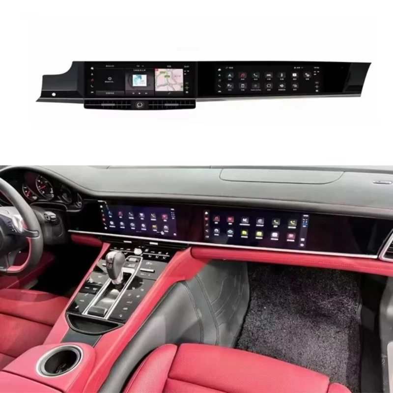 

For Panamera 2009-2016 Upgraded Central Control Large Screen 970 Co pilot Screen Control Navigation Multimedia Playback