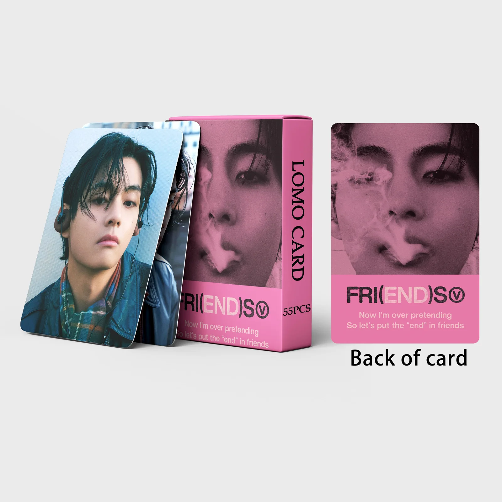 Kpop album friends Lomo cards JK SEVEN HD Photocards for Student Fan Collector Cards