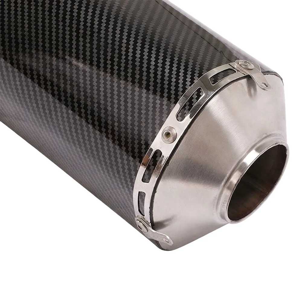 Auspuffanlagen Slip On für Yamaha Zuma 125 BWS 125 Motorrad Auspuff Vorderes Verbindungsrohr Schalldämpfer Endrohre Auspuffrohre – Detail 4