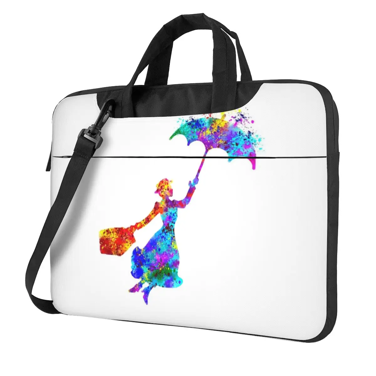 Mary Poppins Crossbody Laptop Bag Case Computer Bag 13 14 15.6 Inch Notebook Pouch for Macbook Pro Lenovo