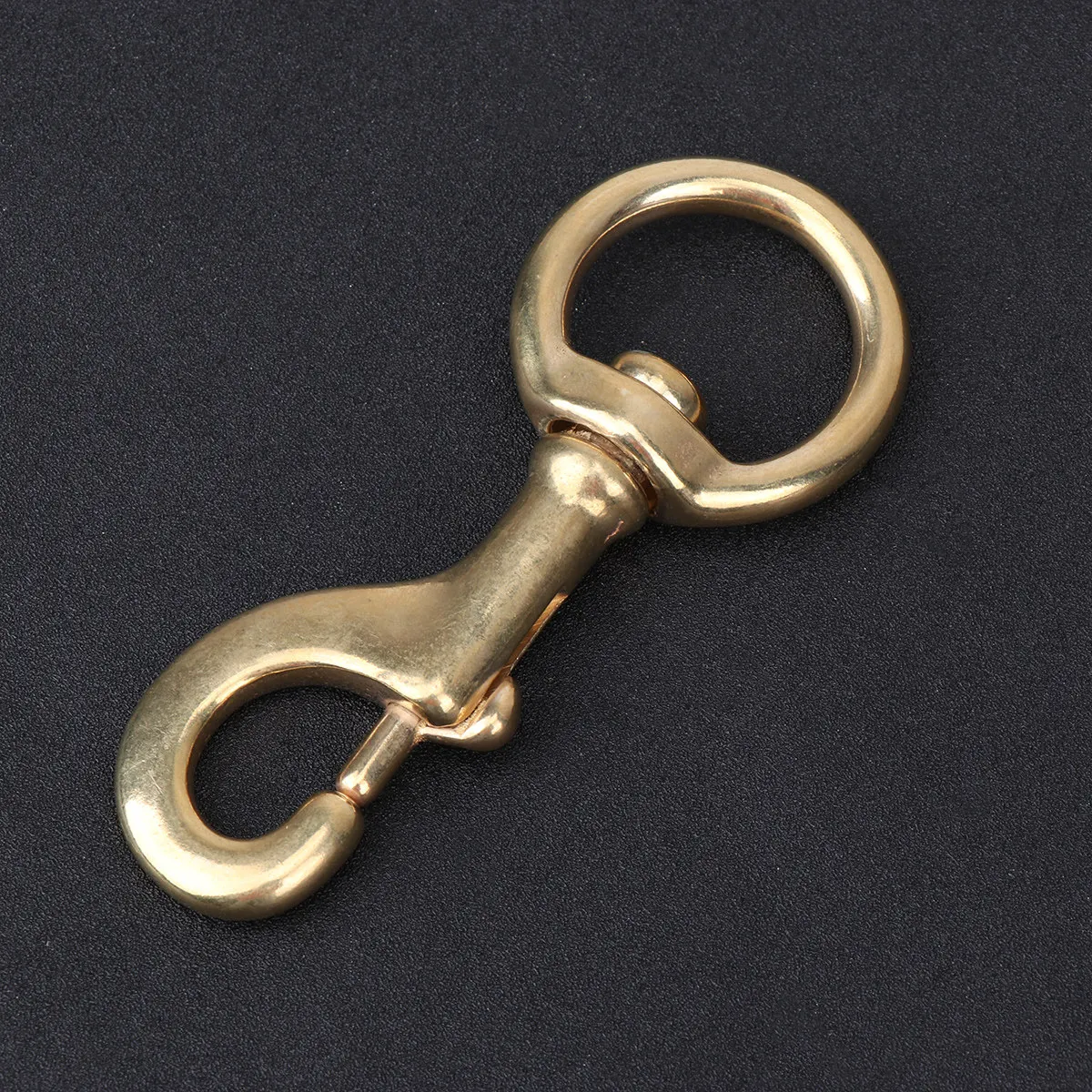 

2pcs Brass Hook Buckle 120Mm Length 32Mm Ring Diameter Copper S Hook For Rope Strap Chain Pet Collar Flag Cable Diy Accessories